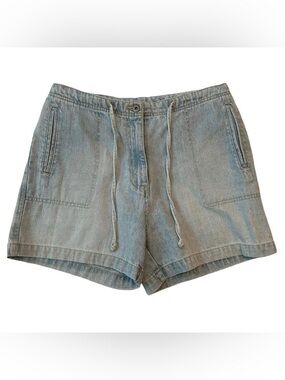 Sonoma Goods Y2K high waisted utility light wash denim shorts- Size 12